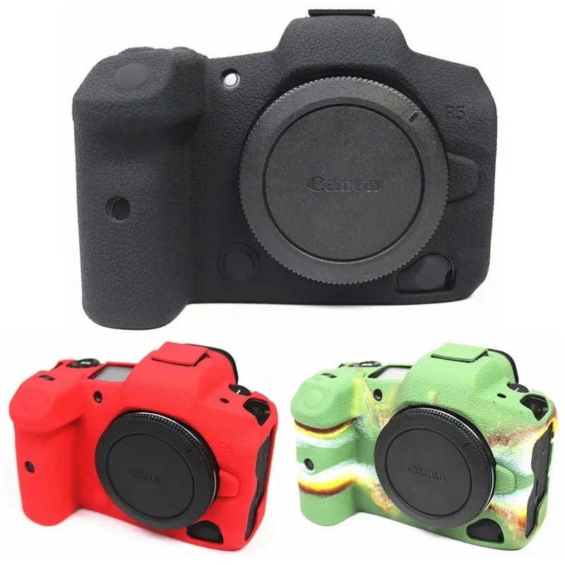 

For Canon EOS R5 R6 R RP M50 70D 80D 90D 600D G7X III Protective skin Cover bag digital cameras Silicone DSLR Camera Body Case