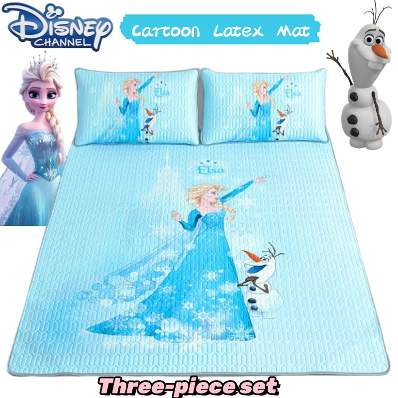 

Disney Elsa Anna Mickey Minnie Lotso Buzz Lightyear Alien Woody Cartoon Creative Kids Latex Mats Personality Summer Mattress