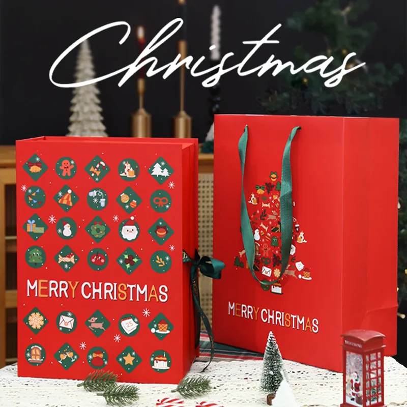 20 0piece.Custom.Custom Logo Packaging Empty Luxury Cardboard Paper Advent Calendar Box
