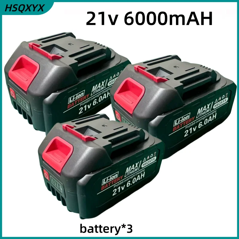 21V oplaadbare lithium-ion accu voor Makita 21V snoerloze elektrische gereedschappen, universele reserveaccu, compatibel, hoge capaciteit