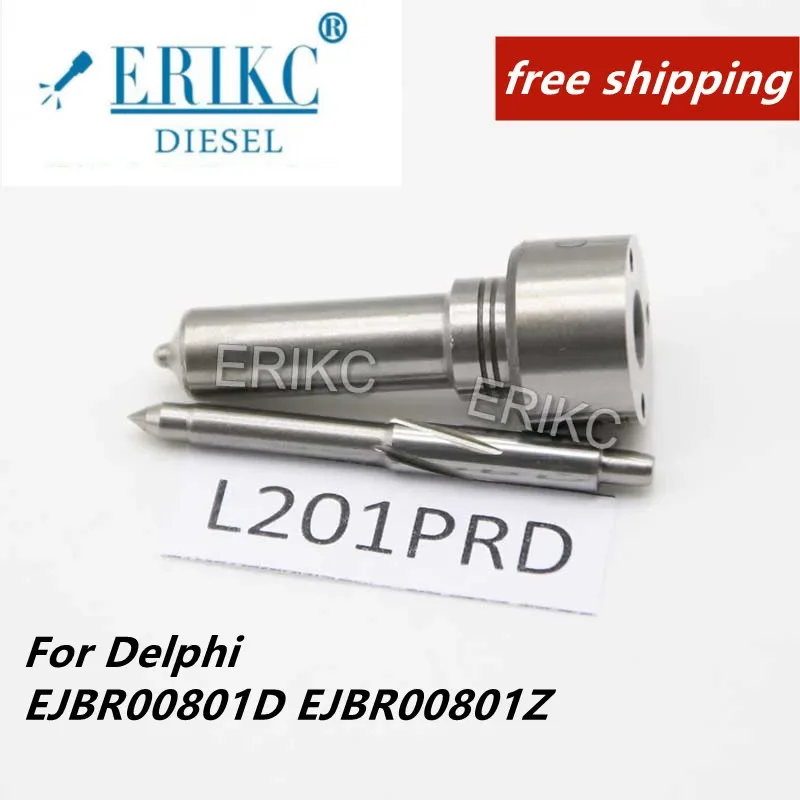 

ERIKC 4 шт. L201PBD L201PRD наконечник сопла для впрыска топлива L201PBC для Delphi EJBR00801D EJBR00801Z