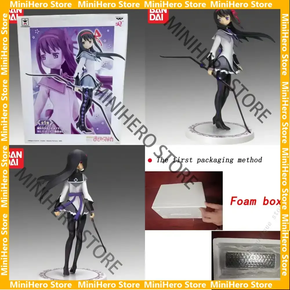 

In Stock Original BANDAI BANPRESTO Puella Magi Madoka Magica Homura Action Figure 1/7 PVC Anime Display