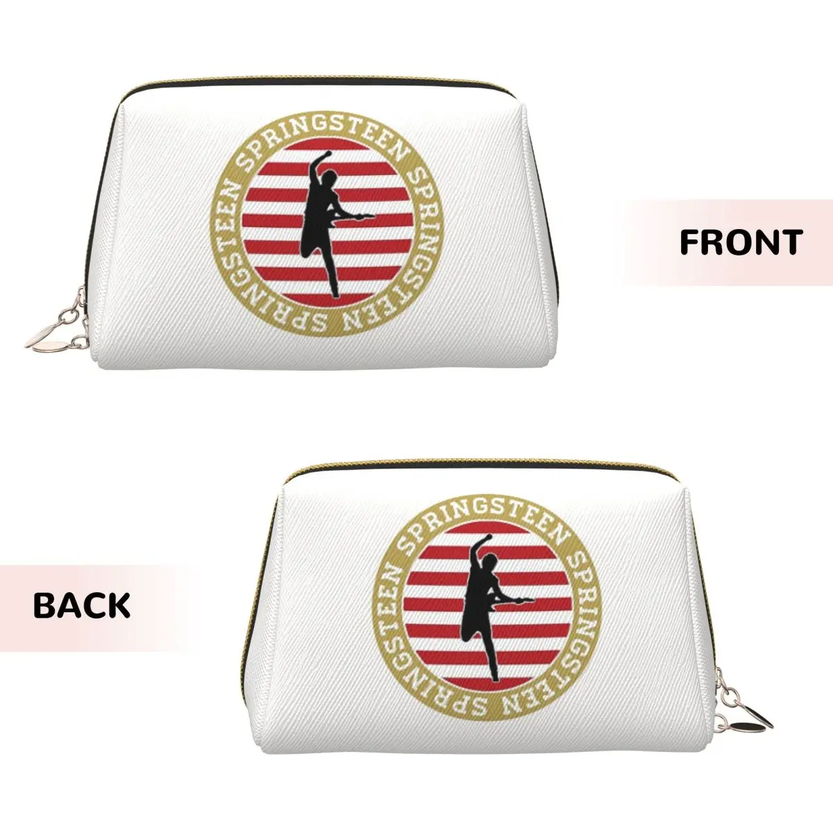 Bruce Springsteen Dames Cosmetische Tas Reismake-up Organizer Pouch Toilettas Opslag Dopp Kit Box