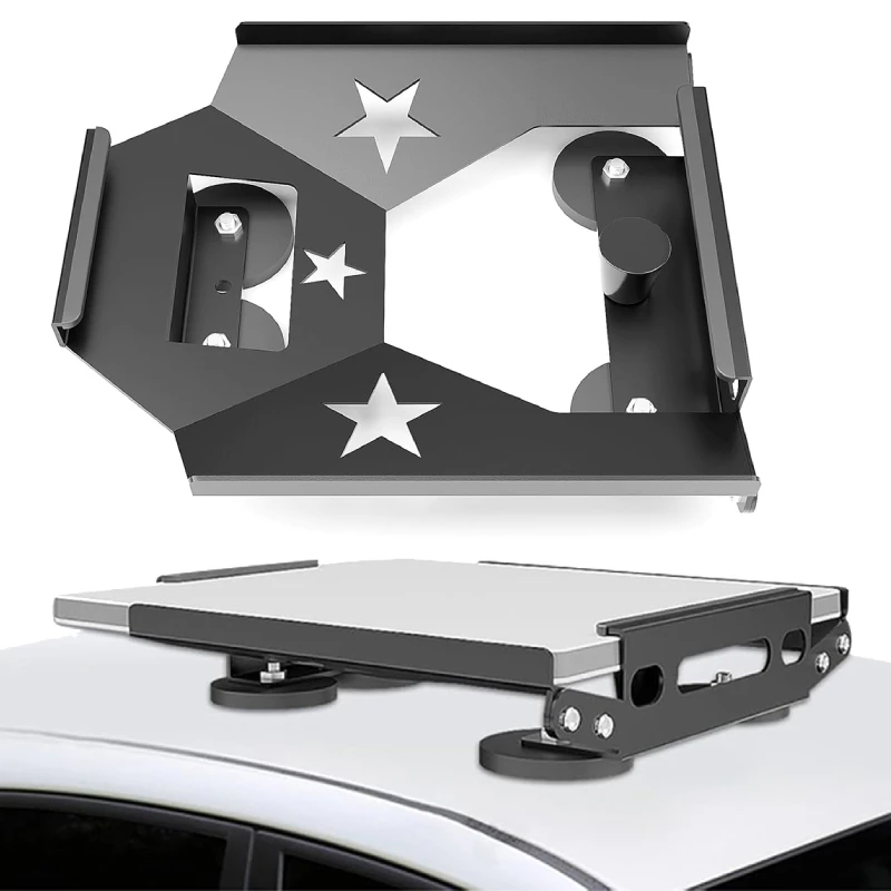 

Professional for Starlink Mini Mount Magnetic Mount Kit Universal Quick Release System for Cars Boats,Graded Steel