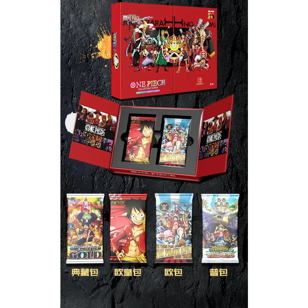 One Piece Cards Hot Blooded Route Chapter Anime Collection Cards Board Games Toys Mistery Box Birthday Gifts For Boys And Girls