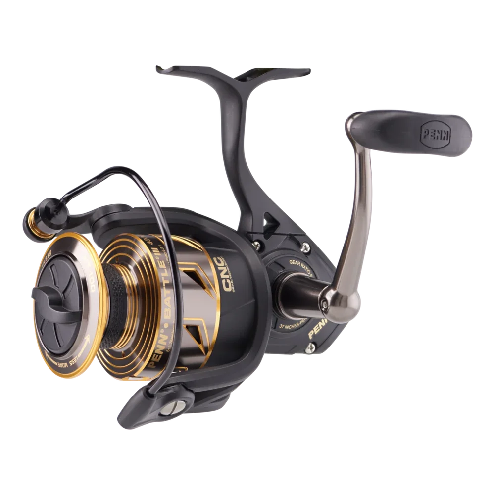 Original Penn Battle III and Battle III DX Spinning Fishing Reel