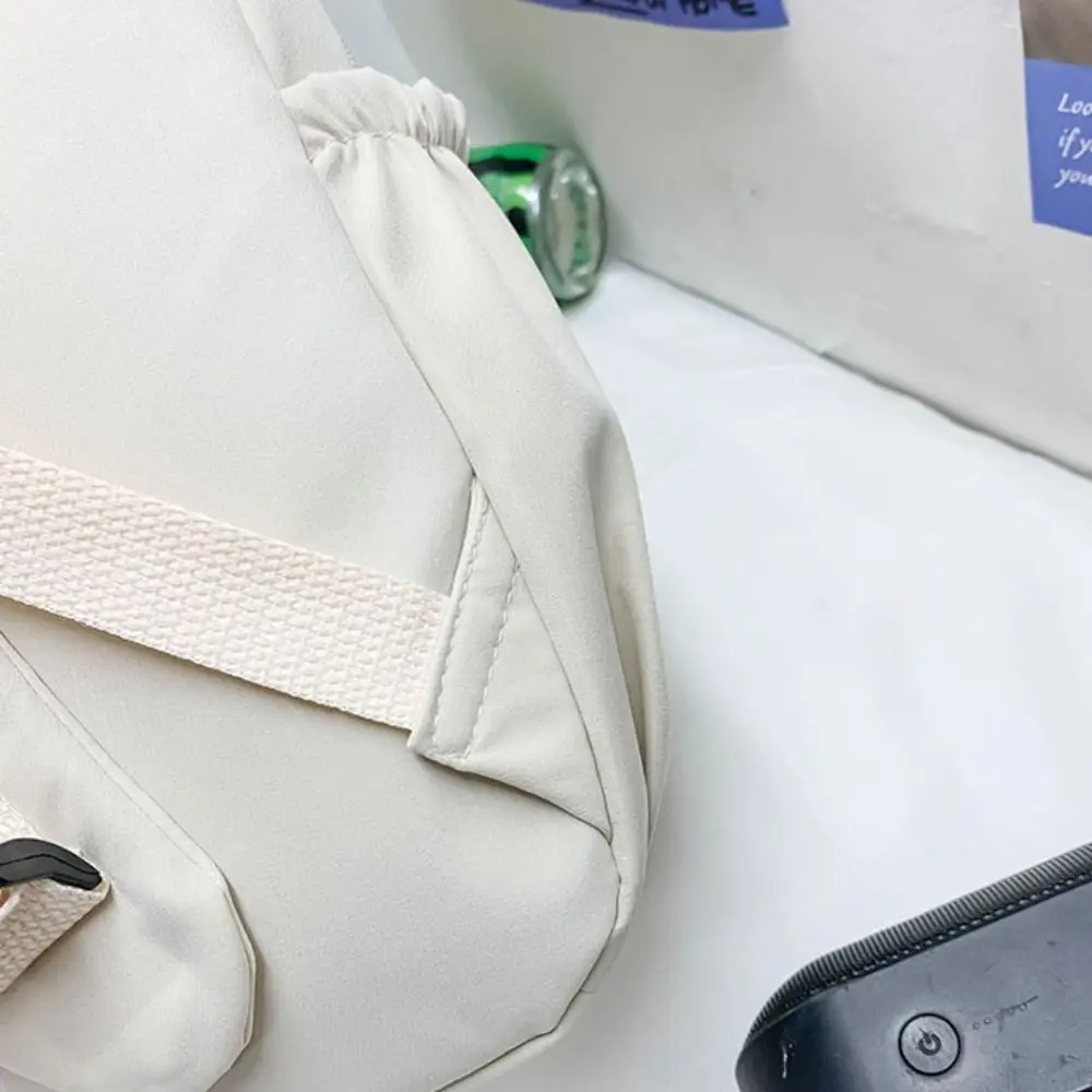 Borsa da scuola per laptop durevole in tinta unita Oxford Zaino impermeabile di grande capacità Zaino semplice Zaino universitario per adolescenti