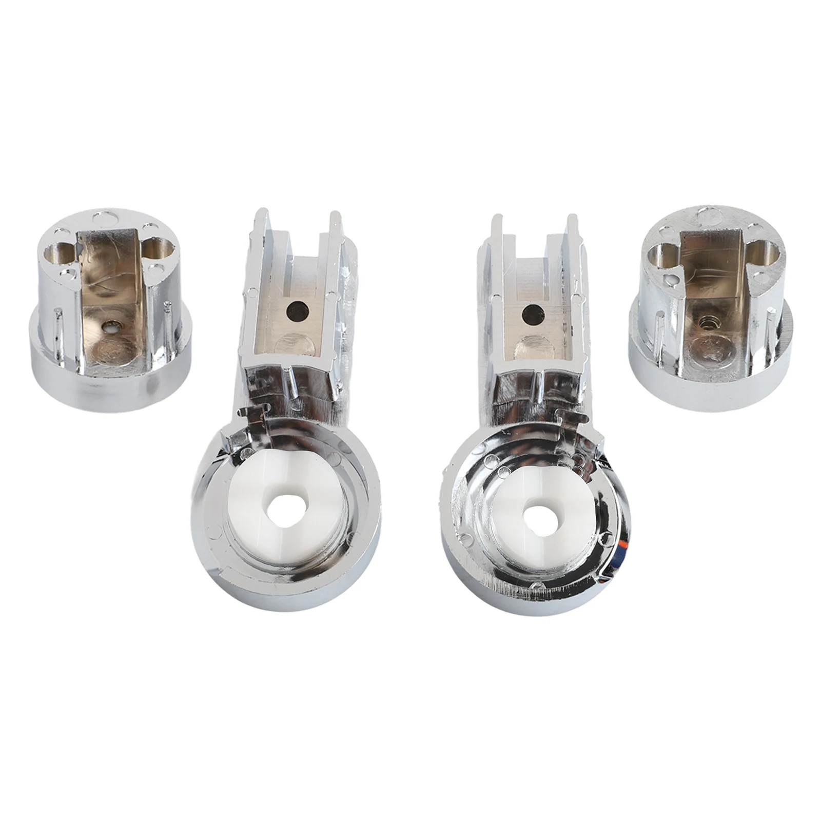 

1 комплект, кронштейны для петли для ванны, петли для экрана для душа, АБС-пластик, хромированный держатель для душа для стекла душевой двери 6 мм