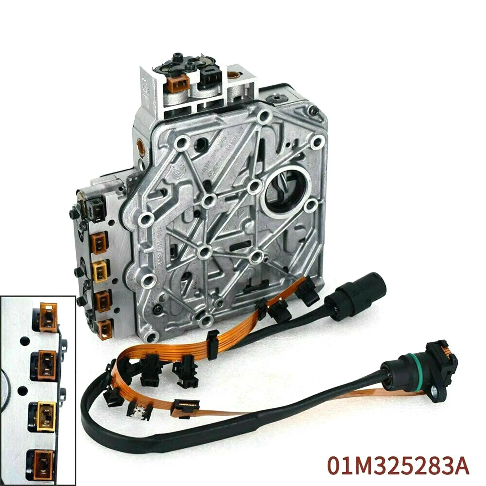 01M325283A 01M 01M927365 Automatic Transmission Valve Body with Solenoid and Wiring Harness for Jetta Golf Beetle