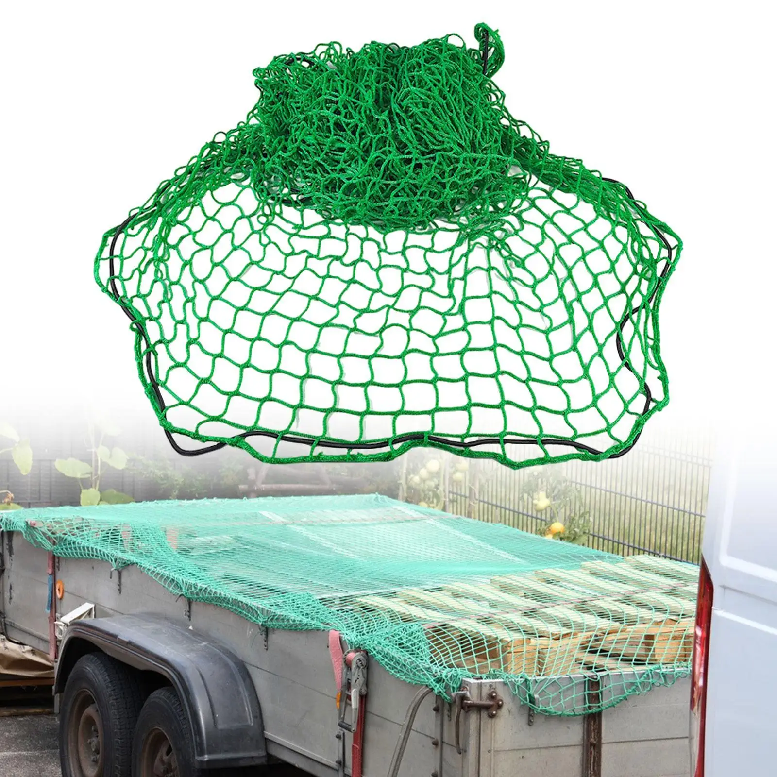 

Generic Cargo Net 1.5x2.5 M Luggage Net for Trunk Pickup Bed Truck Bed