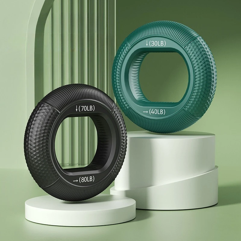 

Silicone Grip-strength Device Wrist Strength Arm Muscle Training Five Finger Strength Grip-strength Circle Exercise Equipment