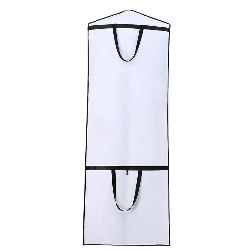 Dual-use Foldable Thicken Wedding Dress Dust Cover Women Gown Robe Storage Bags for Home Long Section Clothes Protector FG001