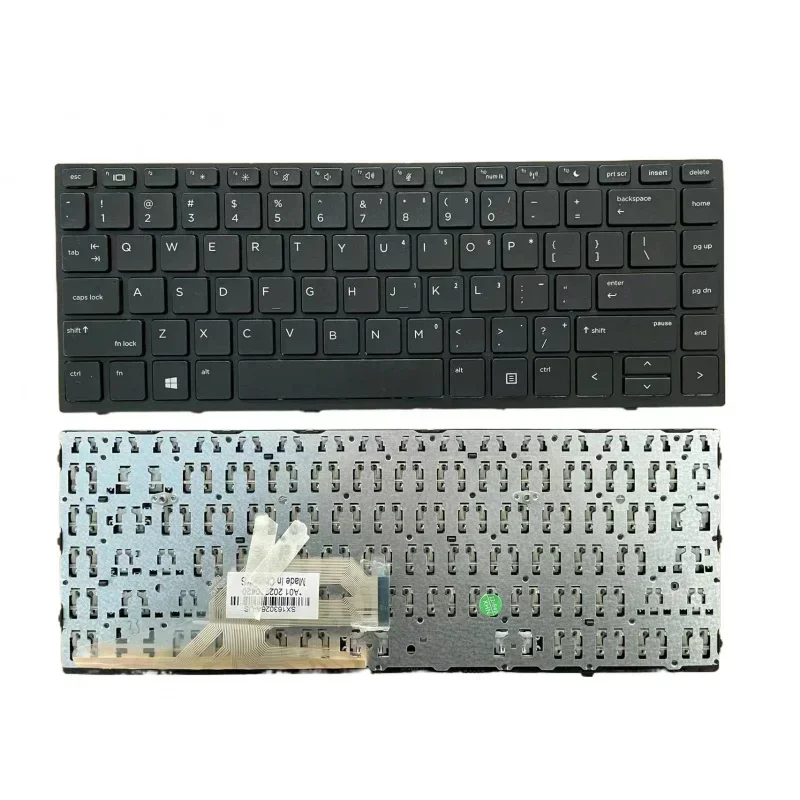 Hsn-q04c Q06c Q08c for Hp Zhan Warfare 66 Pro G1 430 440 445 G5 Keyboard Replacement