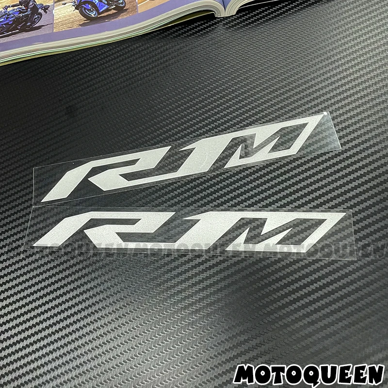 Motorcycle Body Shell Wheels Fairing Label Emblem Logo Helmet Tank Pad Decoration Reflective Decals Stickers For YZF-R1M  R1M