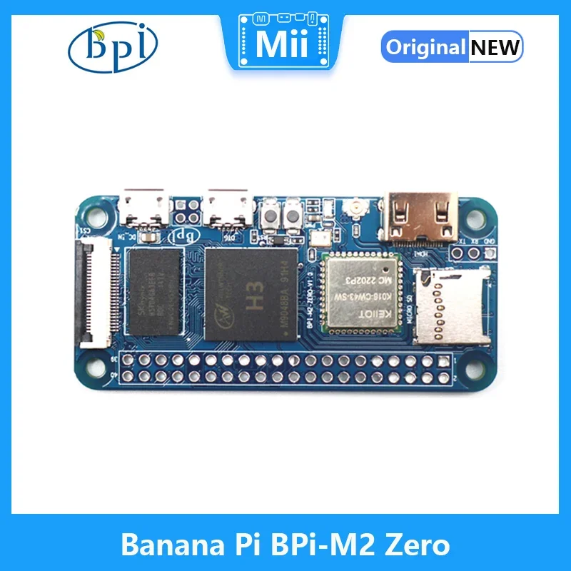 Imagem -02 - Open Source Hardware Platform Board Bpi Zero Banana Allwinner h2 Mais Bpi m2 Zero All Ineter Face o Mesmo Que Rpi Zerow Demo Board