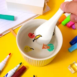 8/12 Colors Magical Water Painting Pen Water Floating Doodle Pens Kids Drawing Magic Whiteboard Markers