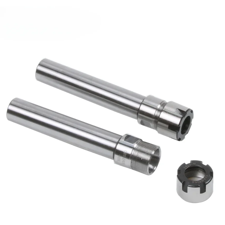 NEW 1PCS A/M C20 ER11 C20 ER16 ER25- 100L 150L 200L collet chuck deep processing CNC straight shank 20mm extension rod for CNC