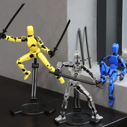 Upgraded Stand Lucky 13 Figure Toys Dummy 3D Printed  Movable Shapeshift Robot Action Model DIY Mannequin Decompress Boy Gift