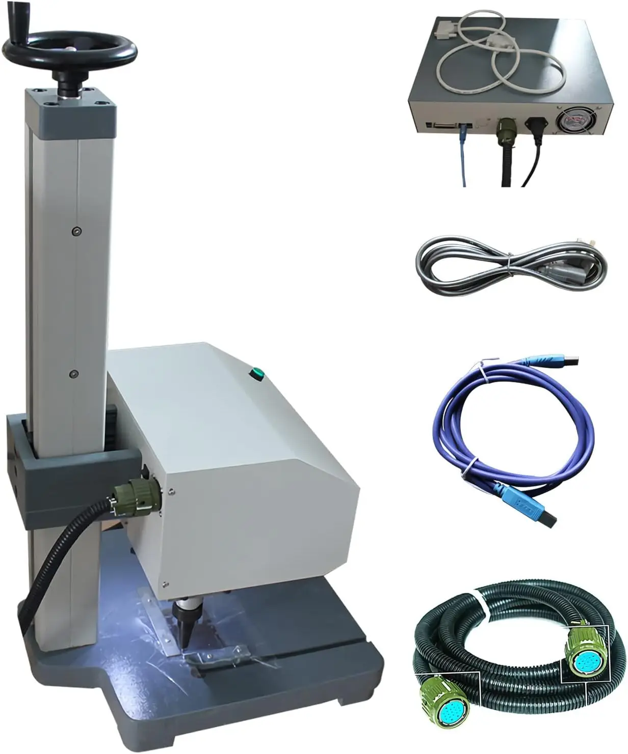 

Pneumatic Metal Marking Machine Pneumatic Dot Peen Engraver Engraving Tagging Logo Machine 110V