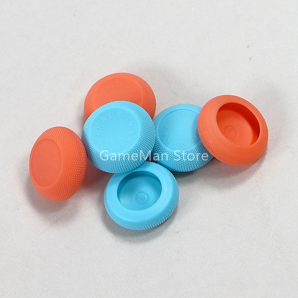 12 مجموعة 6 في 1 Skull & Co. مجموعة قبضة الإبهام لـ Switch2 قبعات عصا التحكم غير القابلة للانزلاق غطاء عصا التحكم لنينتندو سويتش 2 NS2