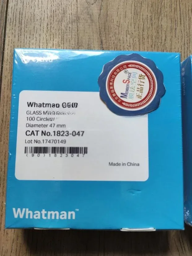 Whatman GF/D 47mm 1823-047 2.7um high load glass fiber filter paper