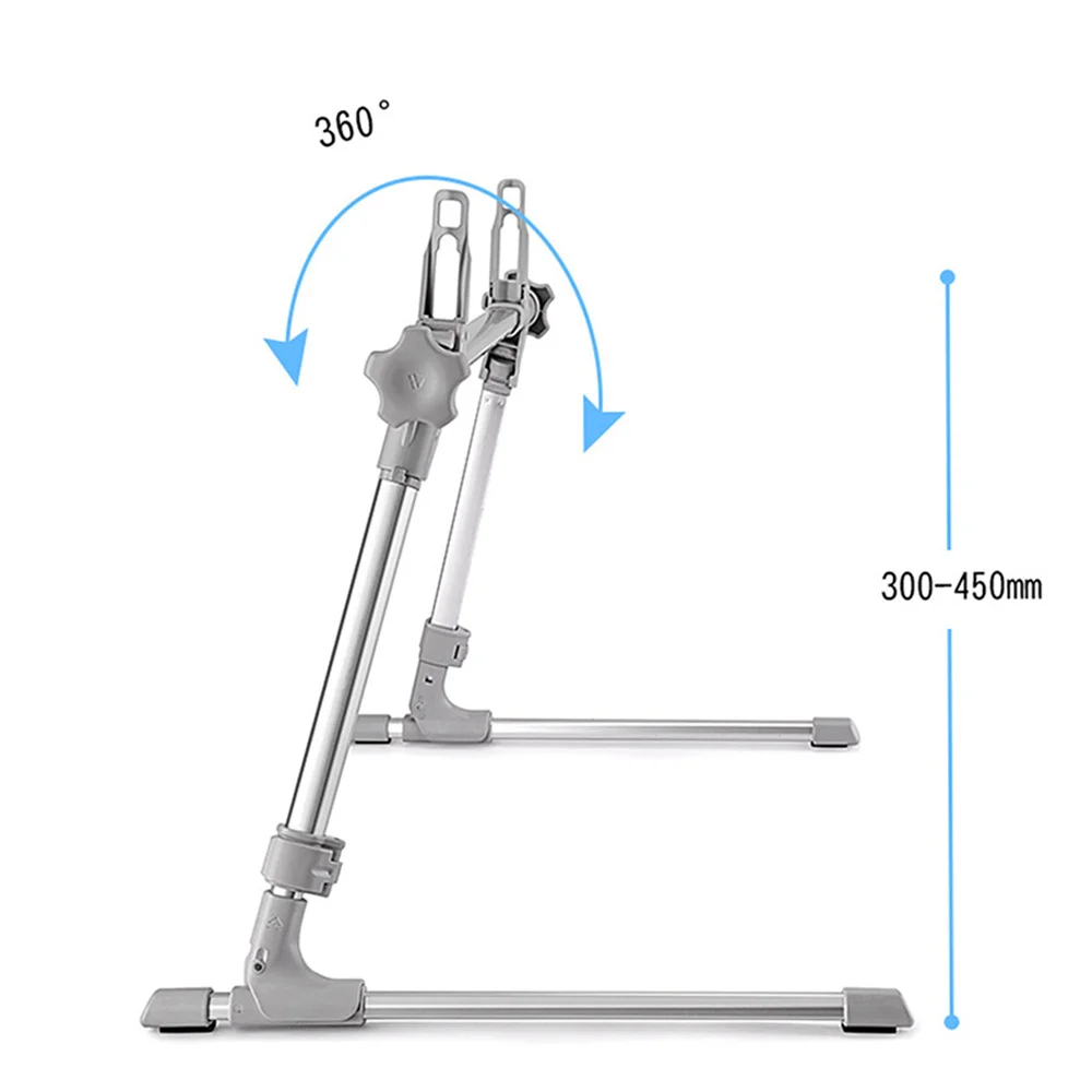 Складная напольная подставка для планшета с регулируемой высотой (35-45 см), универсальный держатель для телефона