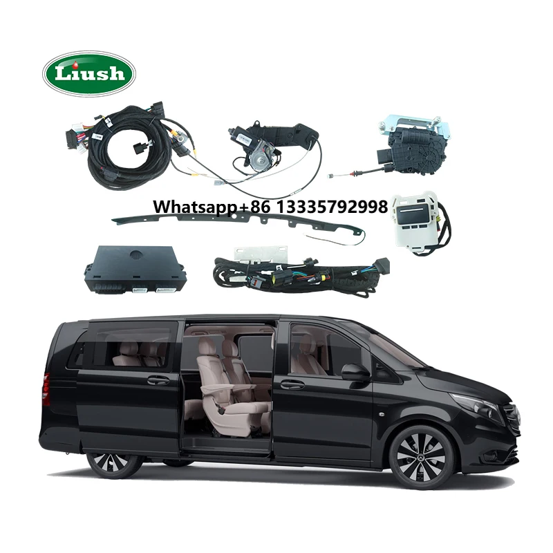 

For Mercedes Benz Vito MPV Electric Car Body Parts Modified Middle Side Middle Door with Key Control Switch