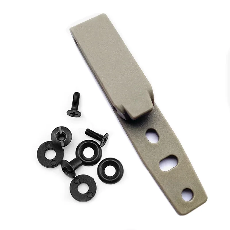 K Guaina Clip in vita Accessori per coltello Guaina Clip posteriore KYDEX IWB HOLSTER CLIP Fodero Clip per trasporto Guaina K Guaina