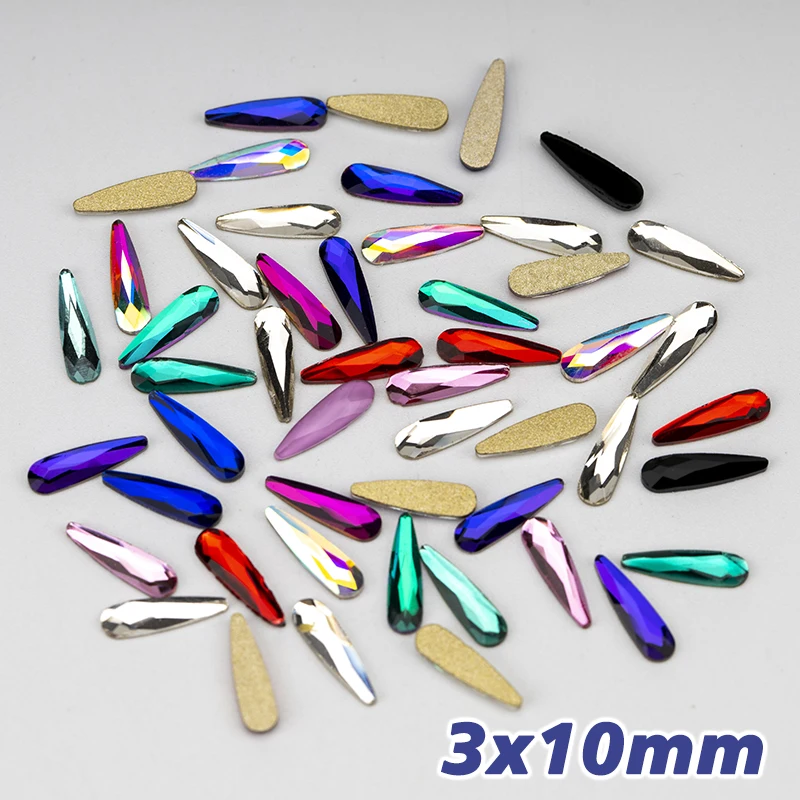 VDD Neueste Gemischte Formen Glas Kristall Strasssteine Flache Rückseite Glitzersteine für Nagelkunst DIY Dekorationen – Detail 31