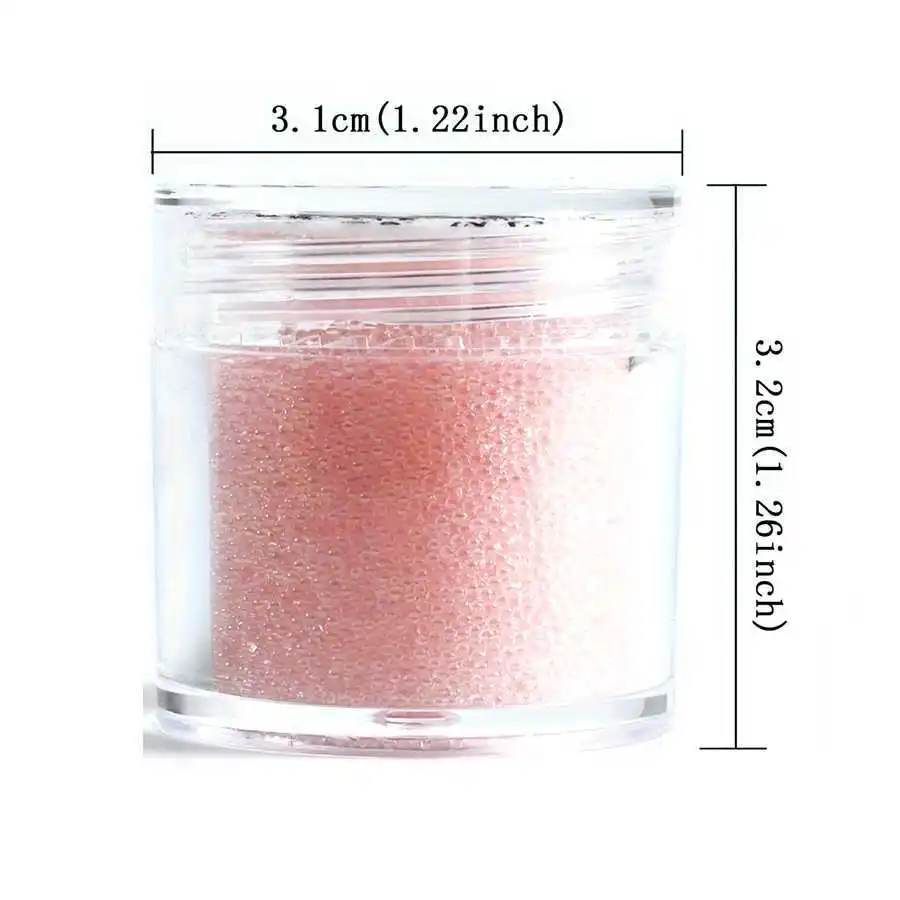 1/2/3 صندوق مسمار الفن الديكور الكافيار الخرز الصغير الزجاج حجر الراين مسمار السحر ثلاثية الأبعاد واضح AB اللون الأحجار الكريمة اكسسوارات مسمار