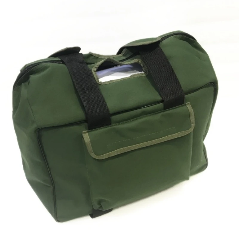 NEW Canvas Soft Bag Green Portable Backpack For Leica  TS06 Total Station Box Survey  Protective Sleeve Kitbag 27inch