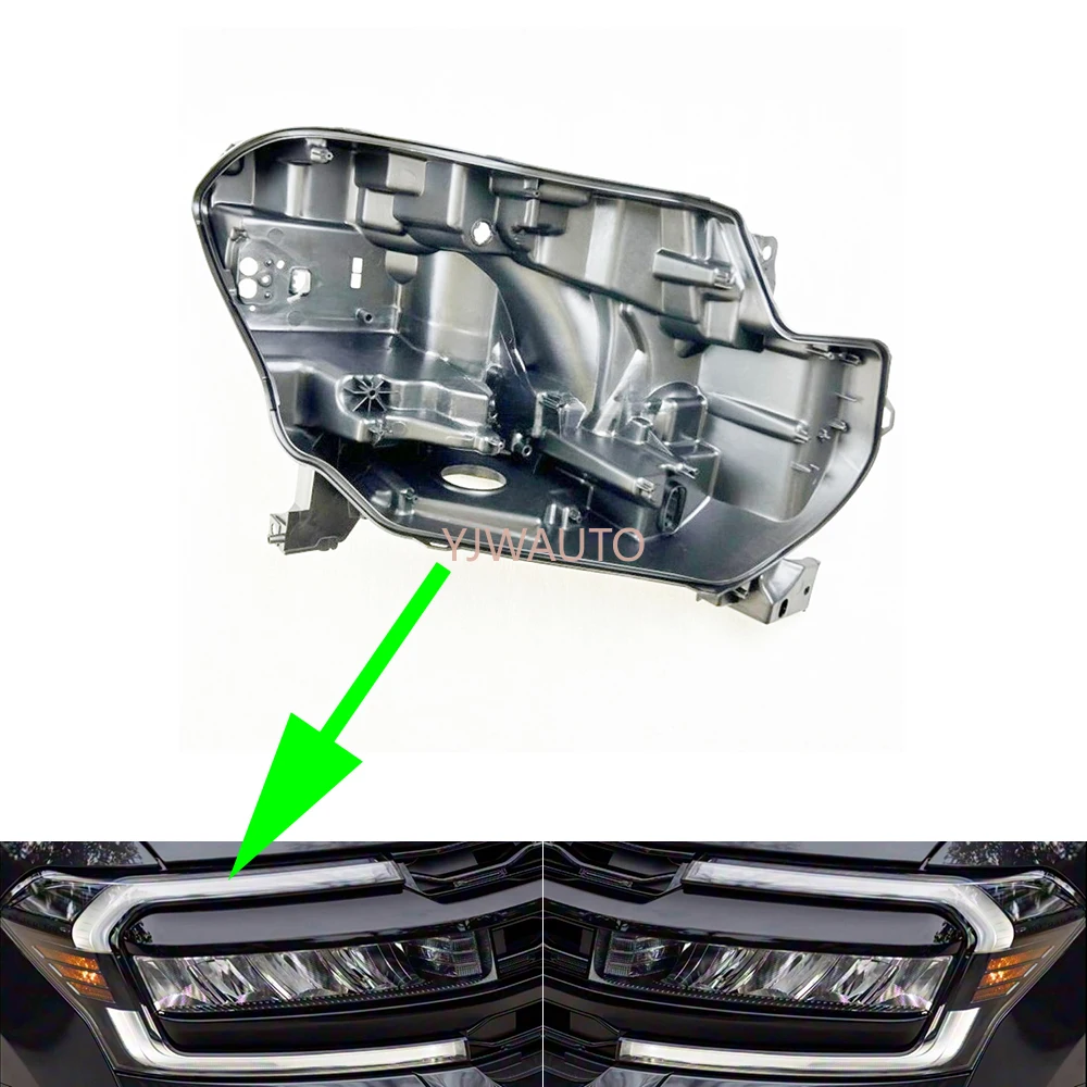 For Ford Expedition 2021 2022 2023 2024 Headlamp House Car Headlight Base Replacement Front Lamp Holder Auto Car Lamp House