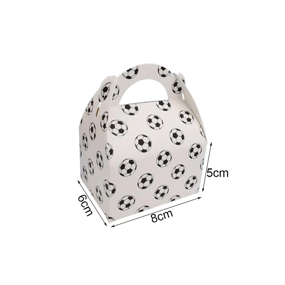 10–80 Stück Mini-Fußball-Leckerli-Boxen, Fußball-Themen-Leckerli-Süßigkeitstüten, Sport, Fußball, Leckereien, Geschenkboxen, Fußball-Geburtstagsdekorationen – Detail 3