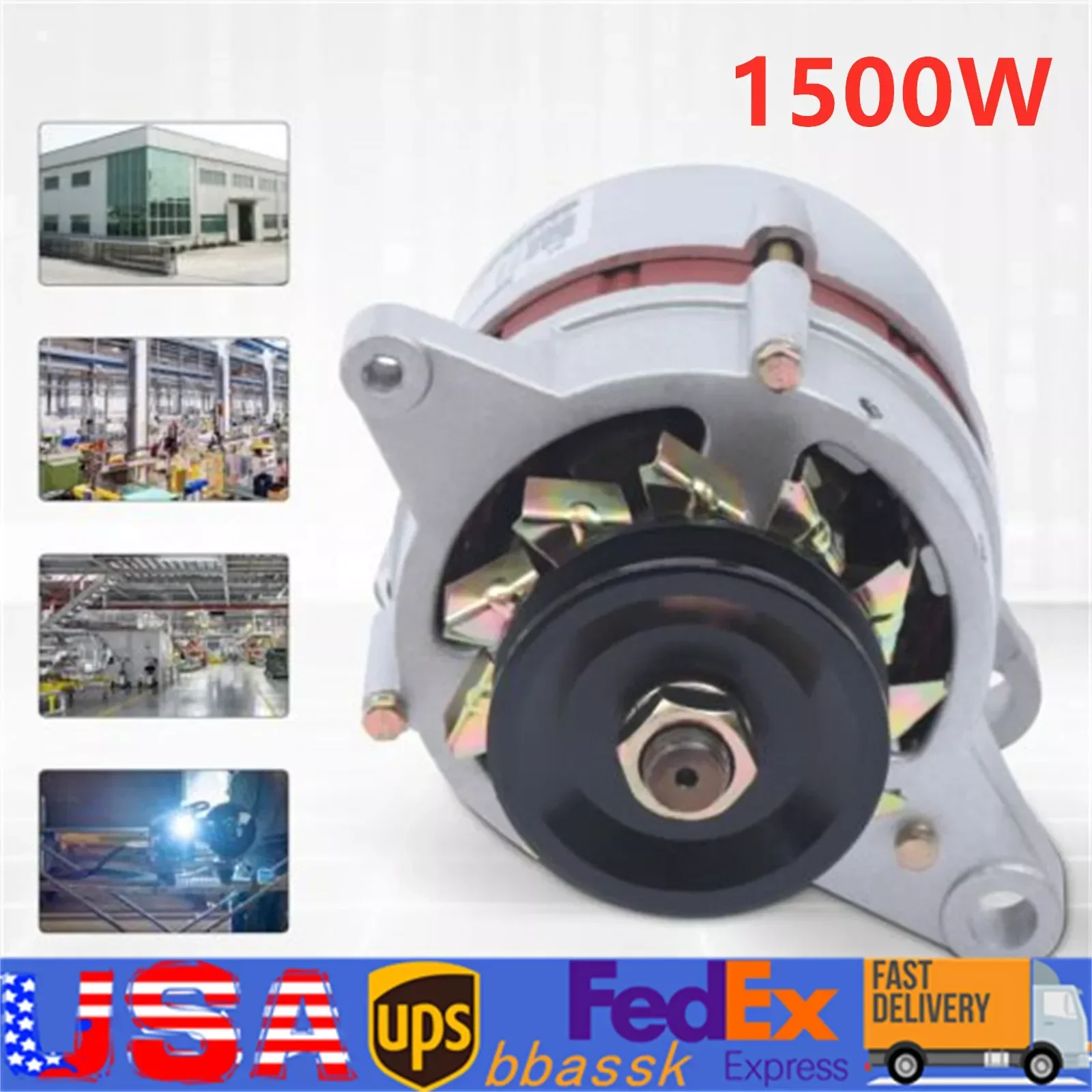 Permanent Magnet Synchronous Generator Constant Voltage Alternator AC 1500W