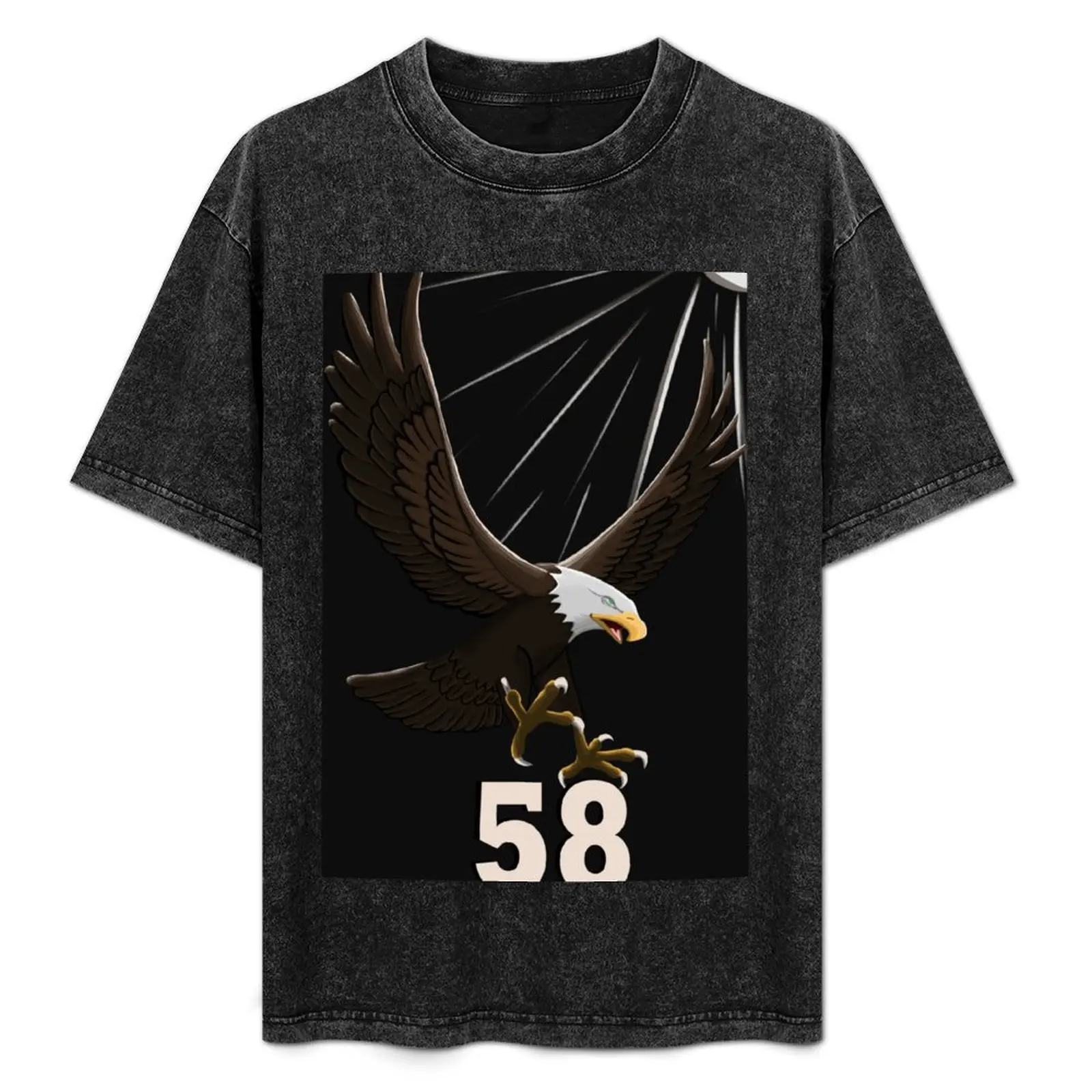 

Eagle T-Shirt Simple Casual Short Sleeve Tee