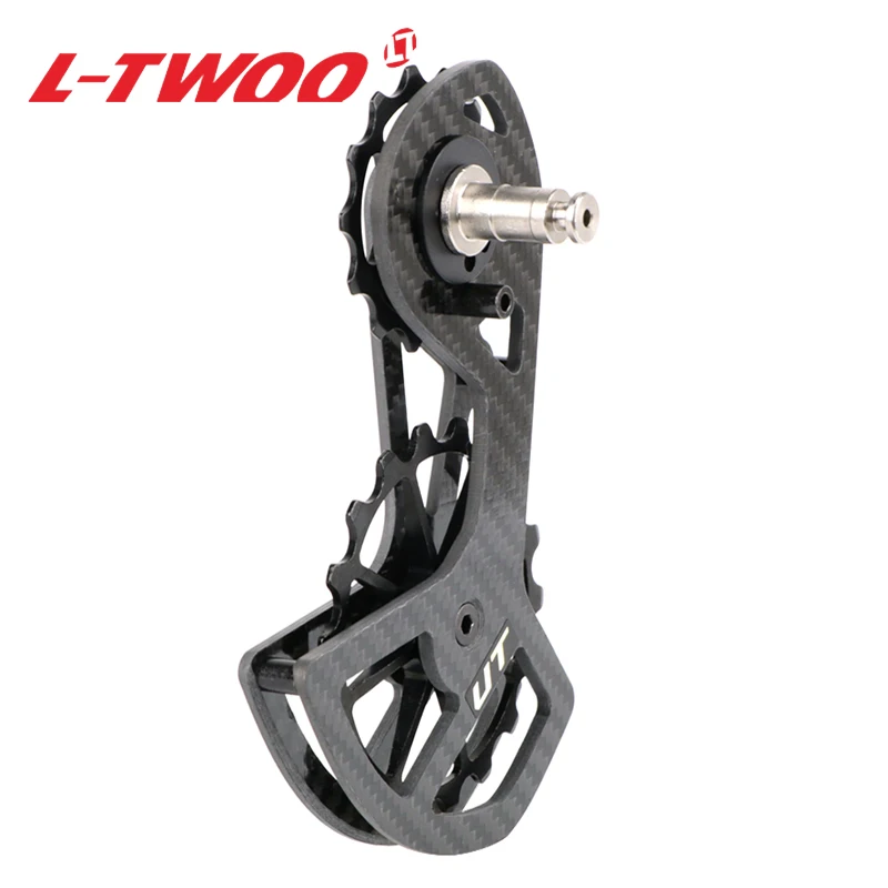 LTWOO Road Bike Ceramic Bearing Carbon Fiber Derailleur Cages For Shimano 105 5800 6800 Ultegra Rear Derailleur Pulley Wheel Set