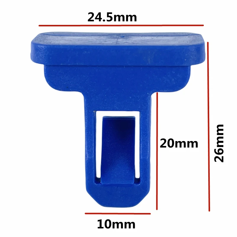 

20 шт. подходят для 10 мм отверстий, автоматические нейлоновые зажимы для дверной панели, автомобильные пластиковые заклепки, крепежные зажимы для Toyota 75392-35200 75392-04010 D214