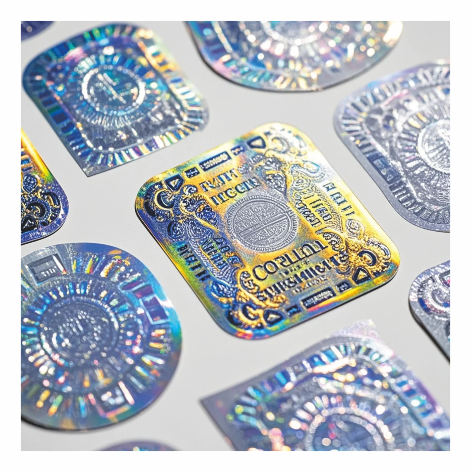 

Hot Selling Laser Hologram Security Label With QR Code Qr Code Label With Low Price