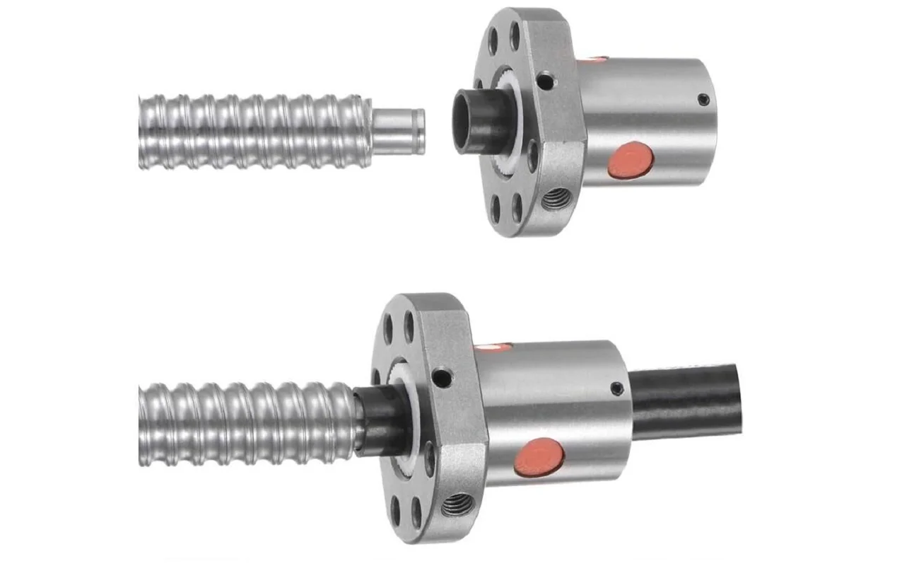SFU1204 C7 Precision Ball Screw (12mm Dia, 4mm Lead) Single Nut - Custom Cut Length for Small Engraving Machines & Optical Equip
