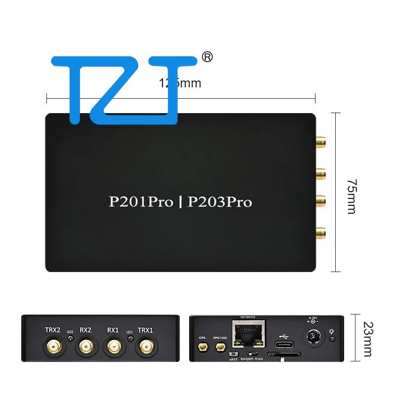 

TZT HamGeek P203PRO/P201PRO ZYNQ7020 AD9363 Software Defined Radio Opensource Development Board for Pluto