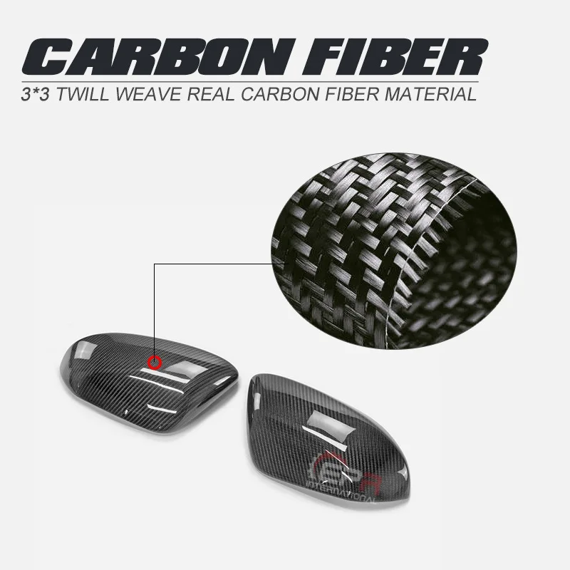 

Suitable for Toyota Corolla, Leiling Auris E210 modified carbon fiber rearview mirror cover replacement