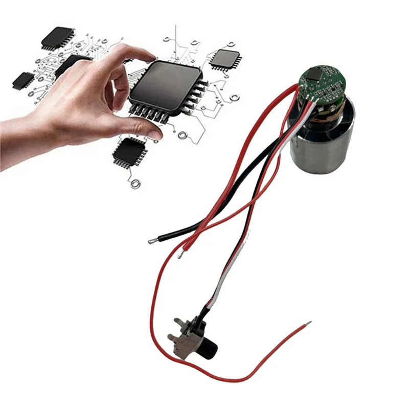 АБФН- 130000   Бесщеточный двигатель об/мин с приводной платой, турбореактивный двигатель вентилятора 7,4 В для бесщеточного вентилятора, комплект двигателя вентилятора