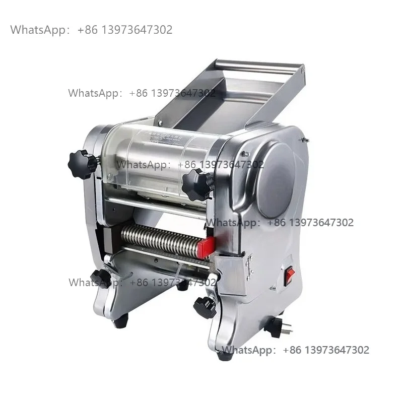 Commercial Heavy   Electric Dough Pastry Press Sheeter Pressing Fresh Noodle Spaghetti Pasta Maker Making Machine