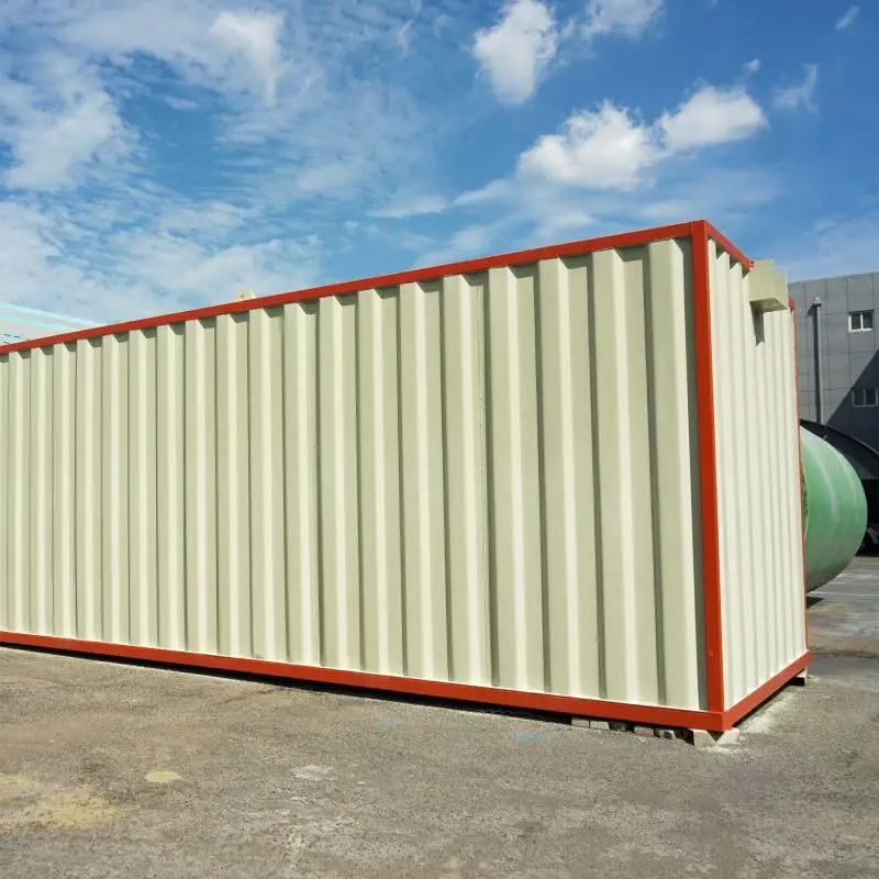 معدات معالجة هندسة مياه الصرف الصحي المحلية المتكاملة، أجزاء فلتر المياه PLC تركز على حماية البيئة