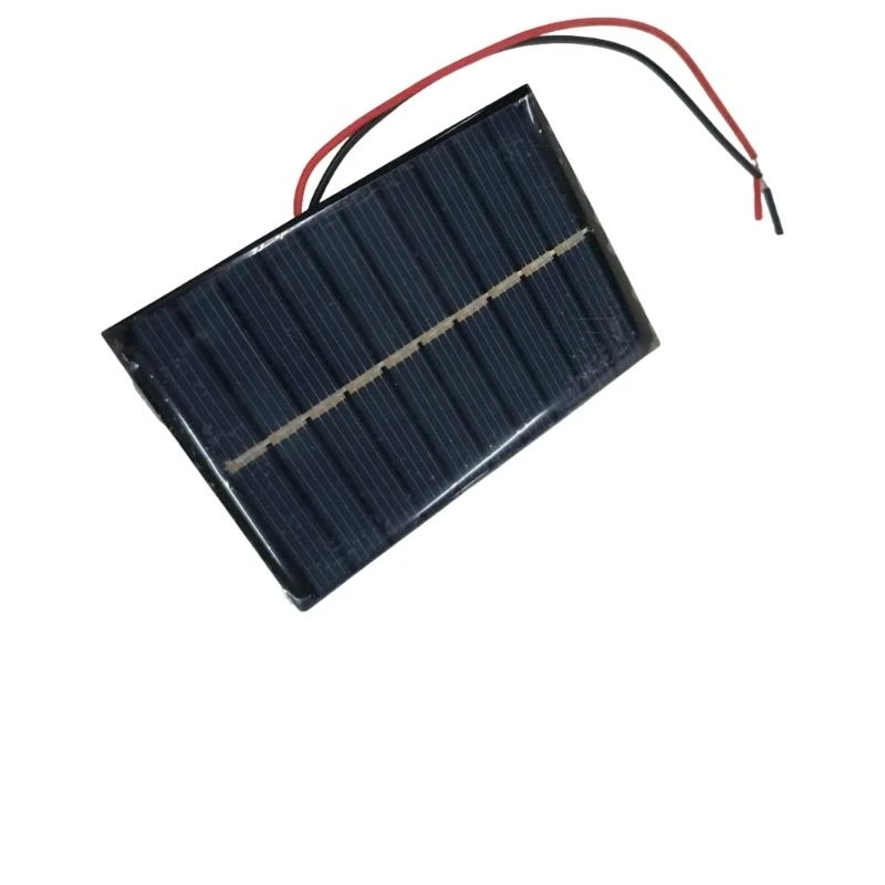 Mini Solar Panel Module 6V with Cable Polysilicon for Outdoor Garden Lamp N2UD