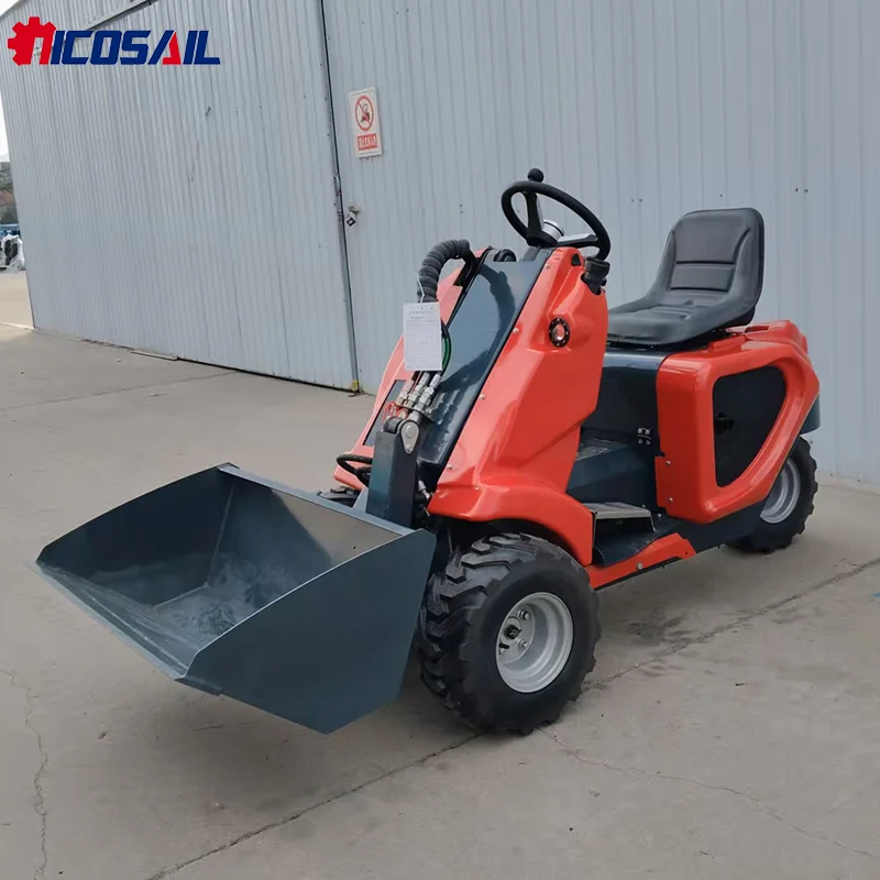 

Мини-трехколесный мини-погрузчик с бортовым поворотом 1,5 тонны — соответствует EPA отлично подходит для животных, мужа, строительства и фермы, сертифицирован 5 евро