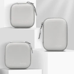 Simple Headphone Storage Box Mobile Phone Data Cable Charger Storage Box Portable Headphone Protection Bag