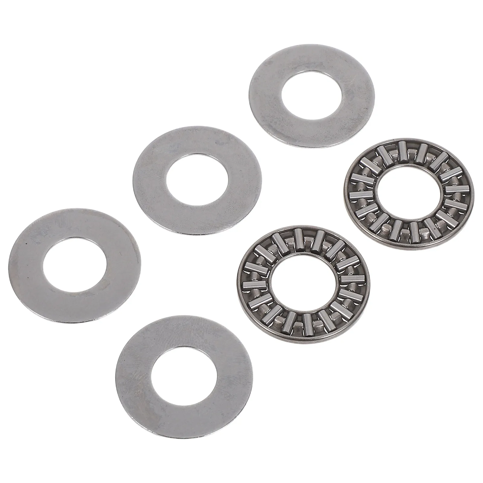 2pcs Flat Roller Bearing Set High Load Axial Thrust Needle Bearings For Industrial Machinery Automotive Transmission Systems - view 6