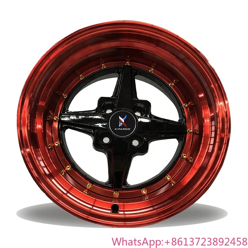 

Kipardo Aftermarket 4x100 4x114.3 15 Inch 16 Inch Alloy Wheels