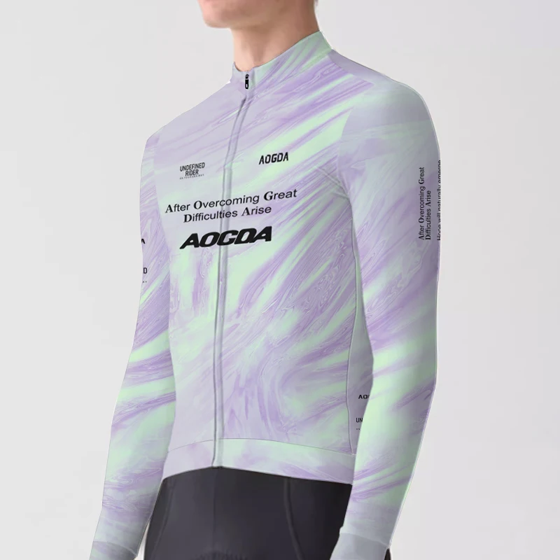 

Aogda зимний велосипедный трикотаж, мужской термофлисовый велосипедный трикотаж с карманами, велосипедные рубашки на молнии, дорожная одежда для велоспорта MTB